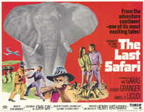 The Last Safari Poster with Hanger