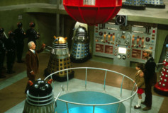 Daleks' Invasion Earth: 2150 A.D. Wooden Framed Poster
