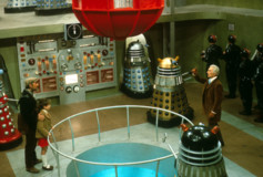 Daleks' Invasion Earth: 2150 A.D. Metal Framed Poster