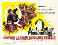 The Quiller Memorandum Metal Framed Poster