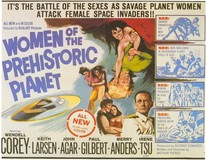 Women of the Prehistoric Planet Wooden Framed Poster