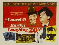 Laurel and Hardy's Laughing 20's Wood Print