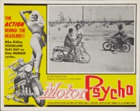 Motor Psycho Wooden Framed Poster
