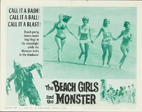 The Beach Girls and the Monster Canvas Poster