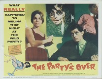 The Party's Over Wooden Framed Poster