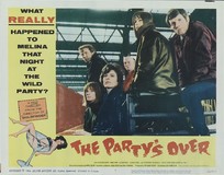 The Party's Over Wooden Framed Poster