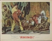 Rhino! Wooden Framed Poster