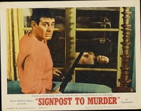 Signpost to Murder Wooden Framed Poster