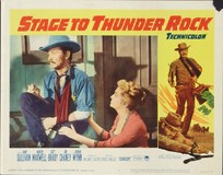 Stage to Thunder Rock Metal Framed Poster