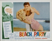 Beach Party Metal Framed Poster
