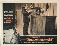 Free, White and 21 Wooden Framed Poster