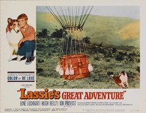 Lassie's Great Adventure Poster with Hanger