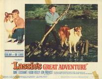 Lassie's Great Adventure Wooden Framed Poster