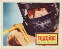 Maniac Wooden Framed Poster