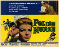 Police Nurse Metal Framed Poster