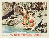 Tarzan's Three Challenges tote bag #