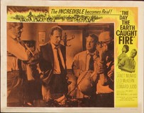 The Day the Earth Caught Fire Wooden Framed Poster