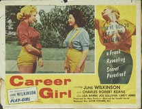 Career Girl Wooden Framed Poster
