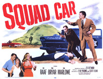 Squad Car Canvas Poster