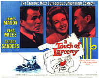 A Touch of Larceny Poster with Hanger