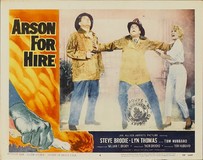 Arson for Hire Poster with Hanger