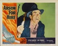 Arson for Hire Wooden Framed Poster