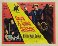 Cast a Long Shadow Wooden Framed Poster