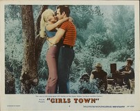 Girls Town Wooden Framed Poster