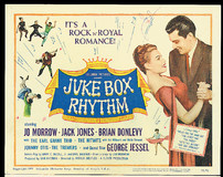Juke Box Rhythm Wooden Framed Poster
