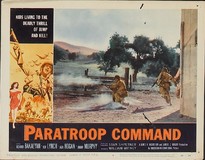 Paratroop Command Wooden Framed Poster