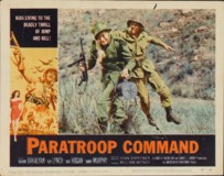 Paratroop Command Metal Framed Poster