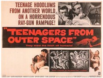 Teenagers from Outer Space Metal Framed Poster