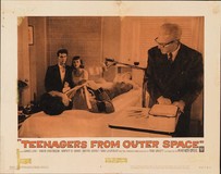 Teenagers from Outer Space Wooden Framed Poster
