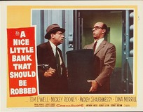 A Nice Little Bank That Should Be Robbed Wooden Framed Poster