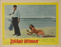 Island Women Metal Framed Poster