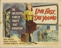Live Fast, Die Young Wooden Framed Poster