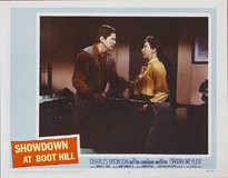 Showdown at Boot Hill Wooden Framed Poster