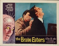 The Brain Eaters Wooden Framed Poster