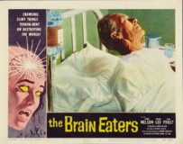 The Brain Eaters Wooden Framed Poster