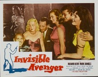 The Invisible Avenger Poster with Hanger