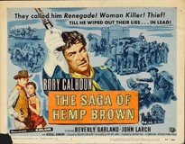The Saga of Hemp Brown Wooden Framed Poster