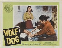 Wolf Dog Wooden Framed Poster