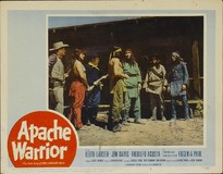 Apache Warrior Metal Framed Poster