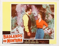 Badlands of Montana Wooden Framed Poster