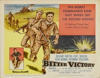Bitter Victory Wooden Framed Poster