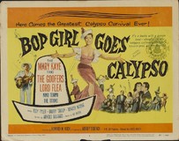 Bop Girl Goes Calypso Poster with Hanger