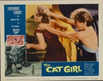 Cat Girl Poster with Hanger