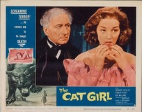 Cat Girl Poster with Hanger