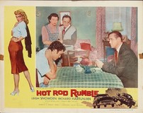 Hot Rod Rumble Metal Framed Poster