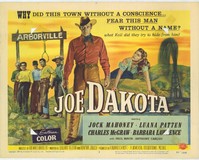 Joe Dakota Wooden Framed Poster